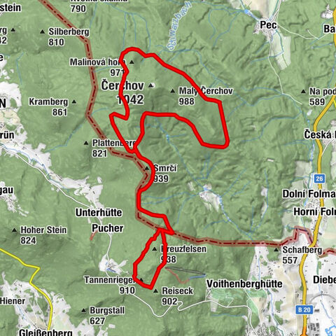 Gibacht - Čerchov-Loipe, DSV-zertifiziert