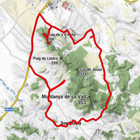 Rund um Marges de Son Cladera