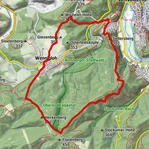 Wennigloh Circular Route