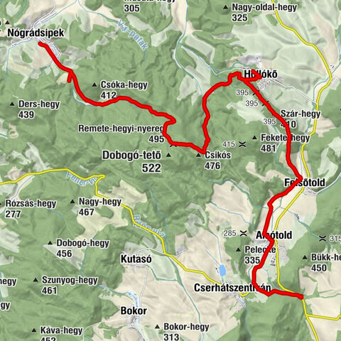 Nógrádsipek, Alsótold, Magyarország