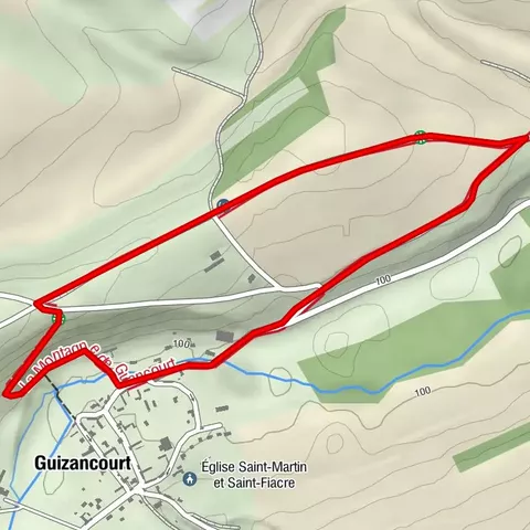 La montagne de Guizancourt