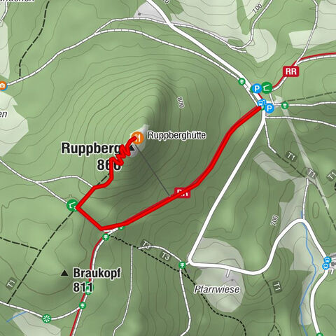 Legend hiking trail to Ruppberg - Zella-Mehlis - Thuringian Forest