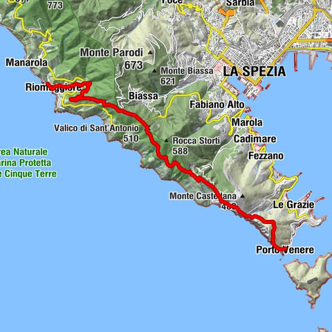Stretch 03: La Spezia- Riomaggiore