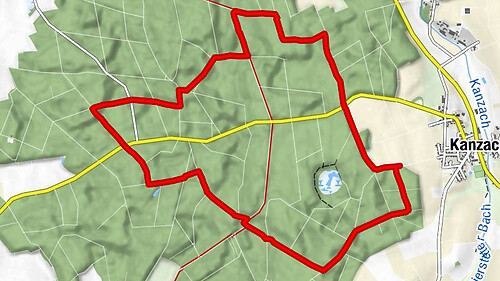 Große Runde um den Blindsee