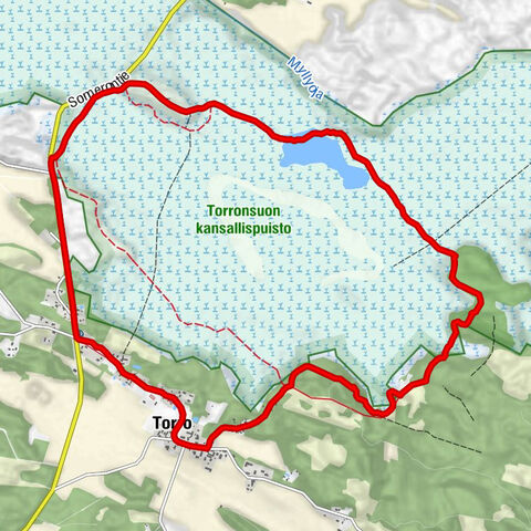 Torronsuo trail, Tammela