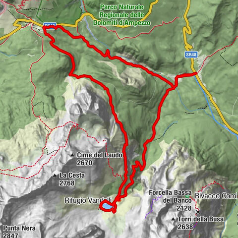 Lago di Sorapis A/R