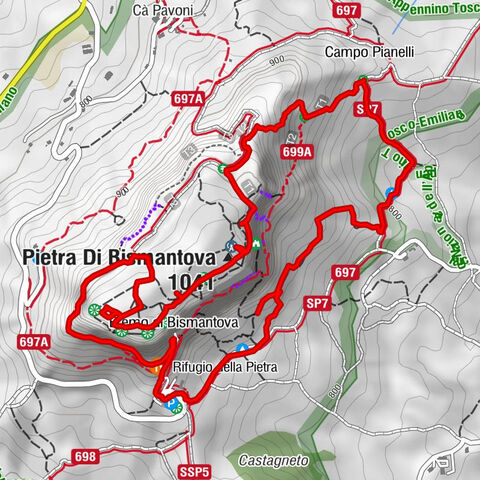 Ginepreto - Foresteria San Benedetto - Pietra Di Bismantova - Rifugio della Pietra