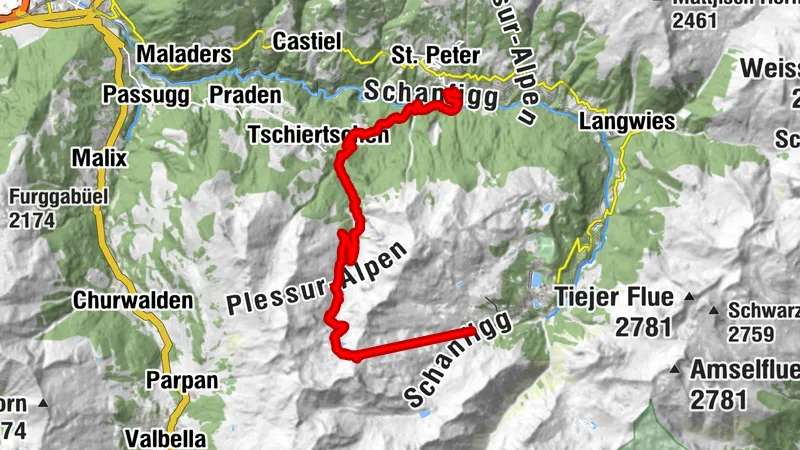 Enduro: Arosa - Hörnli - Molinis