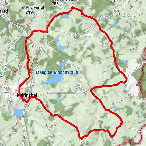 Boucle Vélo N°40 - Au pays de la Source du Cher