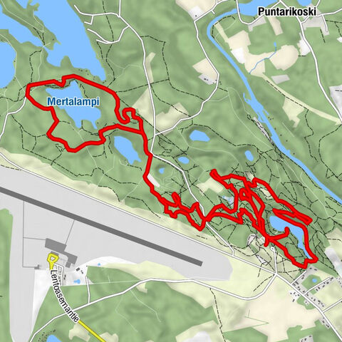 The best trails in the Lykynpaths route at Lykynlampi