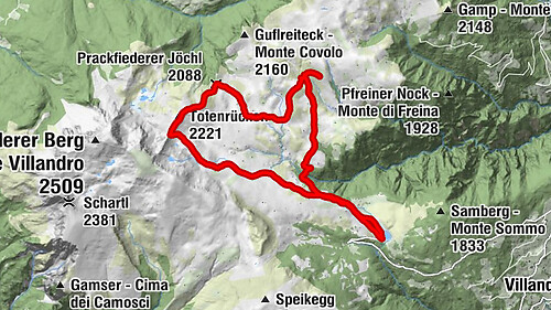 Villander Alm Todenkirchl Stöffelhütte