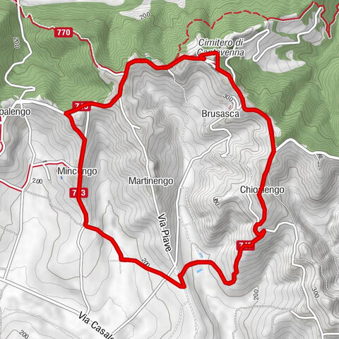 Sentiero Cantavenna - Chioalengo - Sentiero 743 in mountain bike