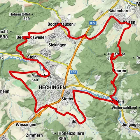 Orchard Tour - bike tour near Hechingen through orchards