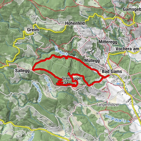 Bad Gams: Greimkogel - Rundweg