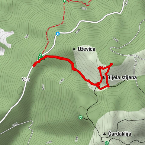 Ferrata Bukovic, Skakavac, sundowner