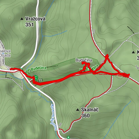Kudlovická dolina - Budacina