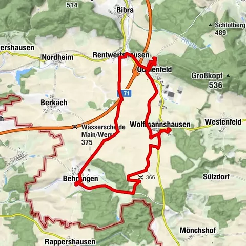 STADTRADELN - Grabfeld's wild west - Part I