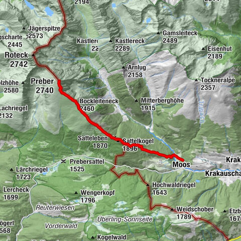 Preber summit hike