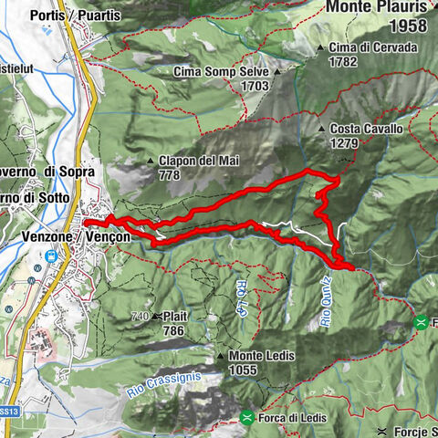 Loop of Val Venzonassa