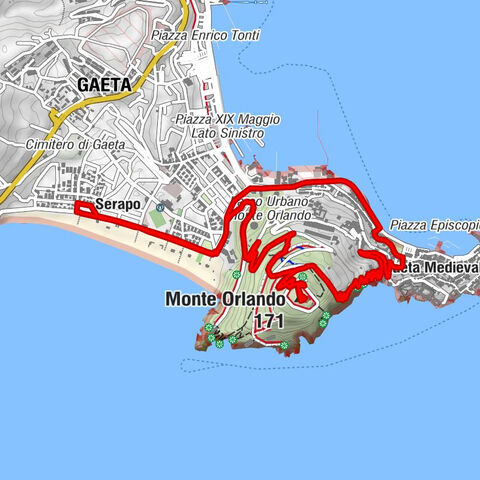 Serapo - Chiesa della Natività di Maria (detta dell'Ulivo) - Monte Orlando - Gaeta