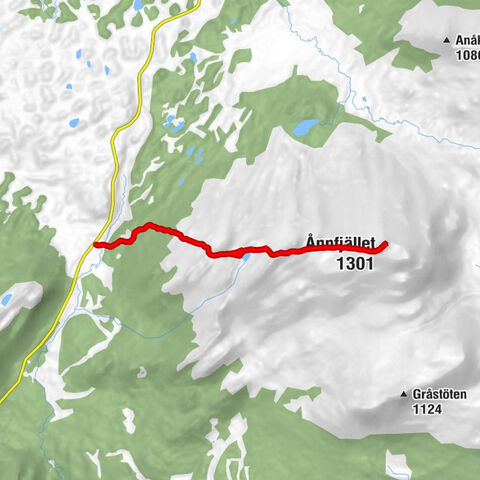 Härjedalens kommun - Övre Lillåsvallen - Ånnfjället