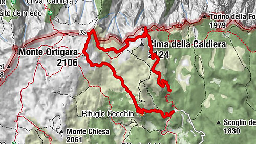Piazzale Lozze-cima Caldiera-monte Ortigara