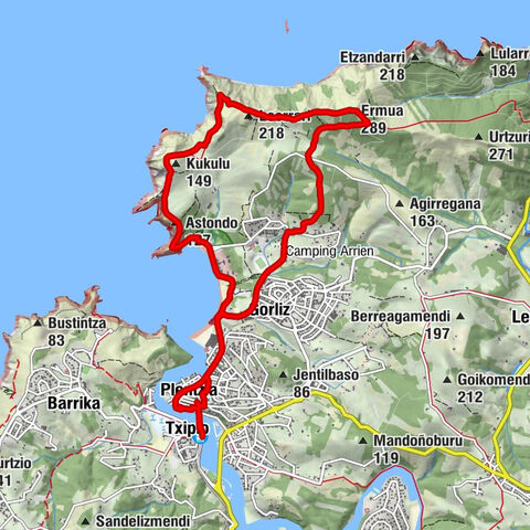 Plentzia - Astondo - Leorrari - Ermua