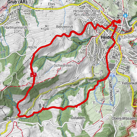 Kleine Runde ab Heiden