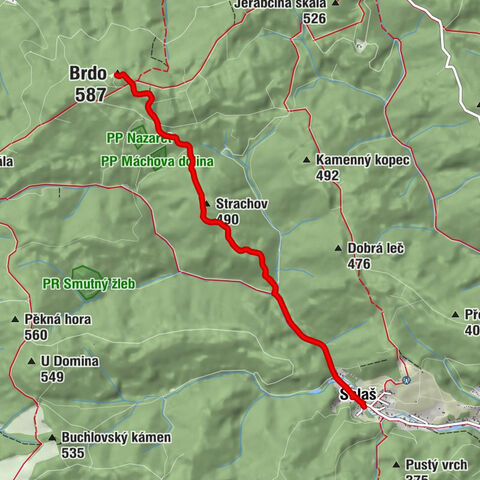 Salaš - Strachov - Brdo