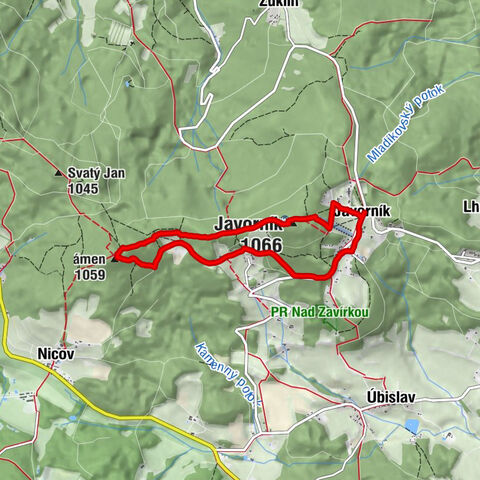 Penzion Na Podlesí - Javorník - Královský kámen