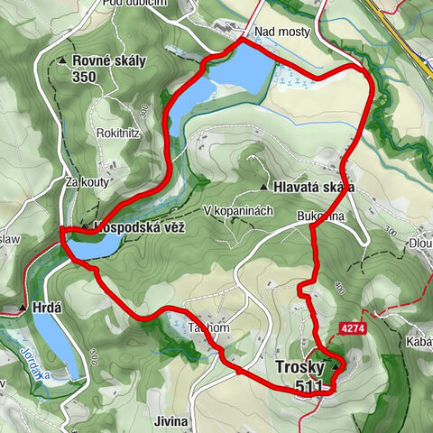 Restaurace Vidlák - Pod Troskami - Trosky - Hospodská věž