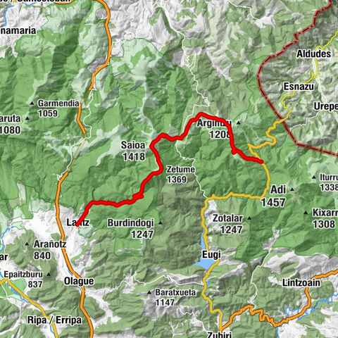 Baztan - Saioa - Xuriain - Lantzeko Ostatua