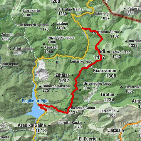 Larraingo lepoa - Muñozko Harria - Lartzeko Bizkar - Hostal Quinto Real