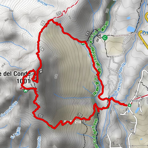 Roque del Conde Rundtour