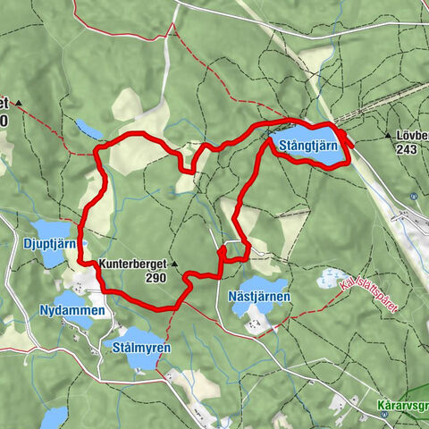 Falu kommun - Kunterberget - Hemmingsbo