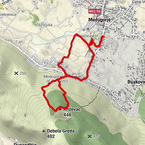 Međugorje - Križevac