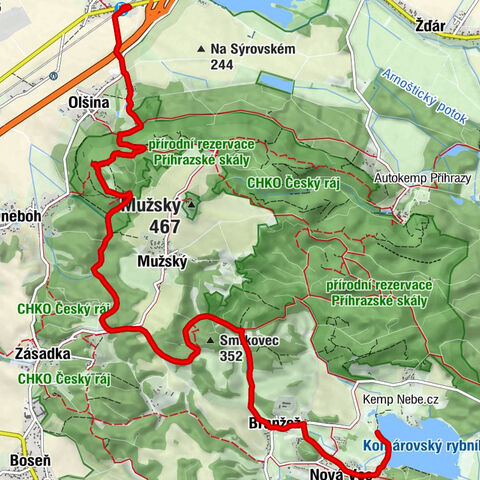 Restaurace Duo Camp - kaplička - Kavčina - Březina nad Jizerou