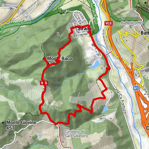 Sirano - Monte Baco