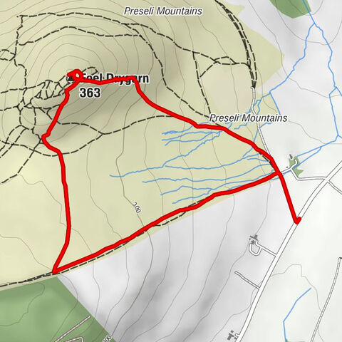 Crymych - Foel Drygarn