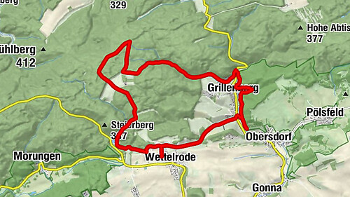 Wettelrode - Bergmanns Stube - Harzer Erlebnishof Grillenberg - Roter Berg
