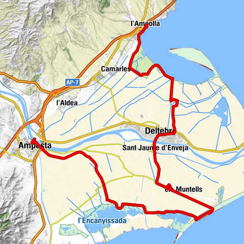 Amposta - Casa de Fusta - La Mar del Delta - l'Ampolla