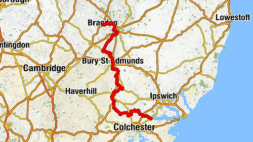 Manningtree - Saint Mary, Stoke-by-Nayland - Holy Trinity, Long Melford - Brandon