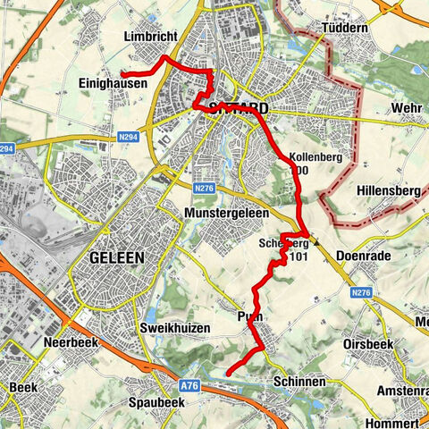 Einighausen - Sint-Michielskerk - Kollenberg - Gasterij Kasteel Terborgh