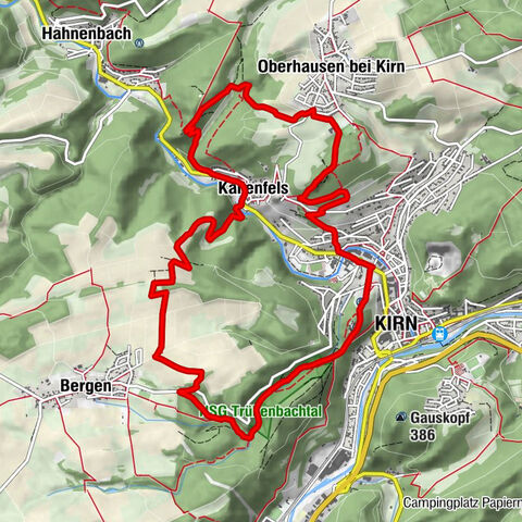 Kirn - Kallenfels - Oberhausen bei Kirn