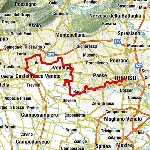 Treviso - Chiesa di Santa Cristina Vergnine e Martire - Chiesa di Riese Pio X - Castelfranco Veneto