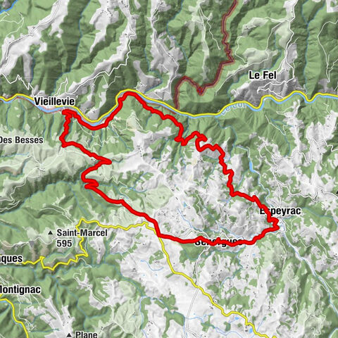 Église Saint-Martin - Église Saint-Sulpice - Notre-Dame-d'Aynès - Sénergues