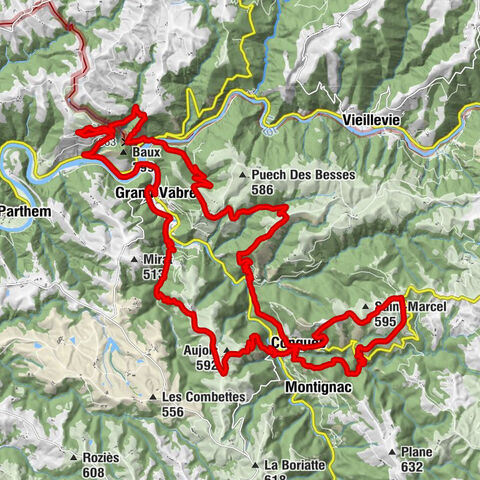 La Vinzelle - Aujols - Église Abbatiale Sainte-Foy - L'Auberge du Peyral