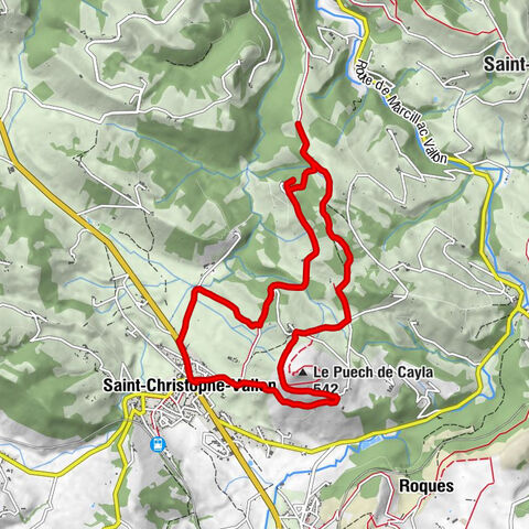 Le Santana - Le Bousquet - Le Caylaret - Saint-Christophe-Vallon
