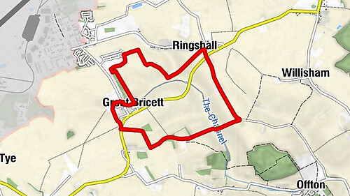 Great Bricett - Ringshall - St Mary & St Lawrence