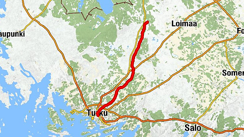 Turku - Virusmäki - Maarian kirkko - Orikedon Taverna